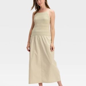 Universal Thread Women's Cream Maxi Skirt